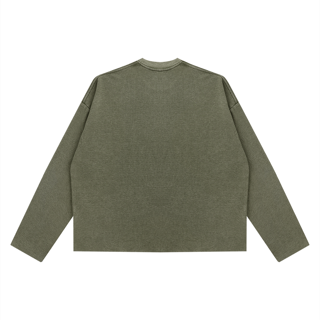 URBANATURE® Vintage Wash Waffle Tee