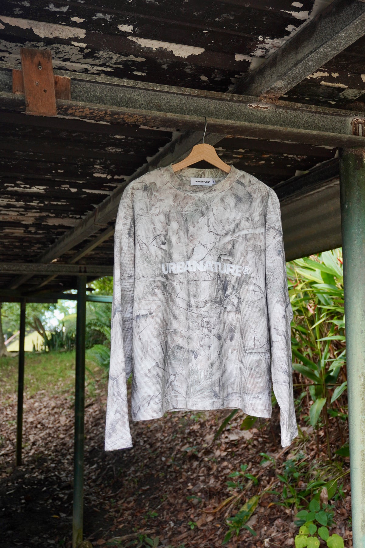 URBANATURE® Tree Camo Waffle Tee