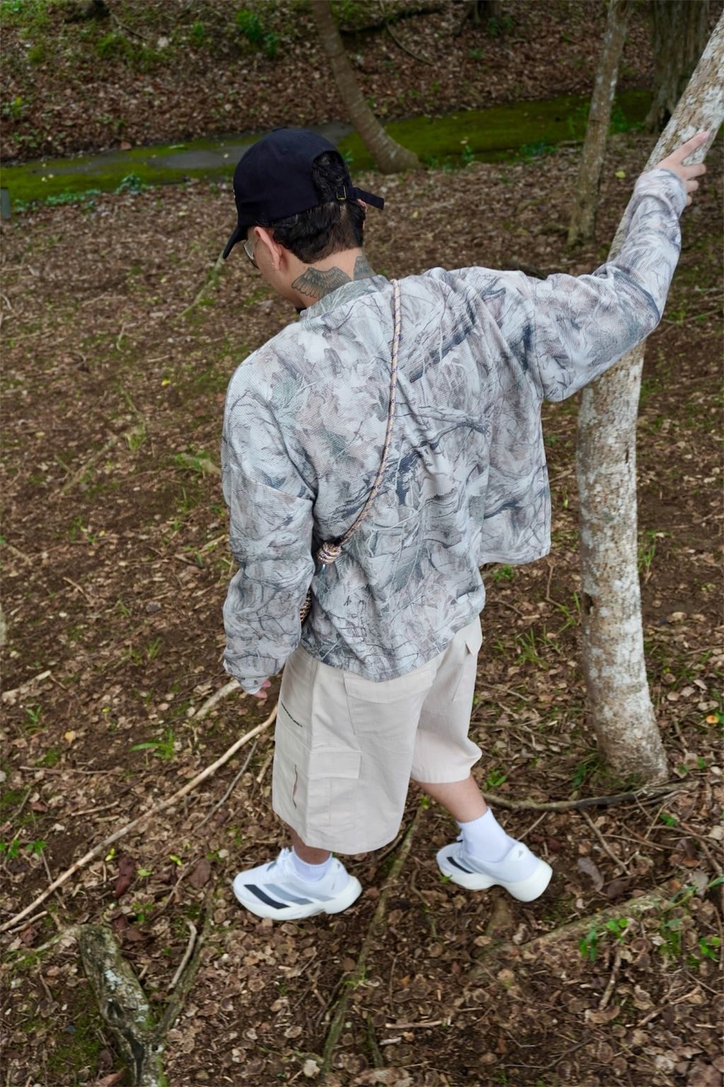 URBANATURE® Tree Camo Waffle Tee