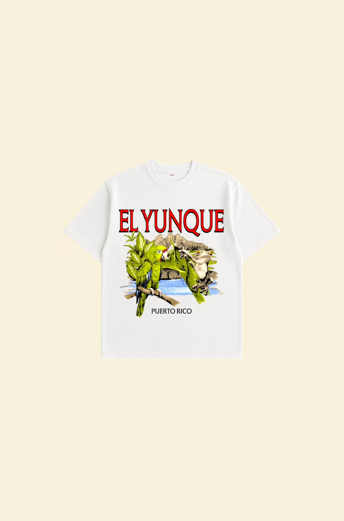 El Yunque Tee- White